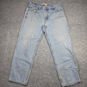 Levi's Jeans Mens 36x29 Blue Relaxed Fit Light Wash